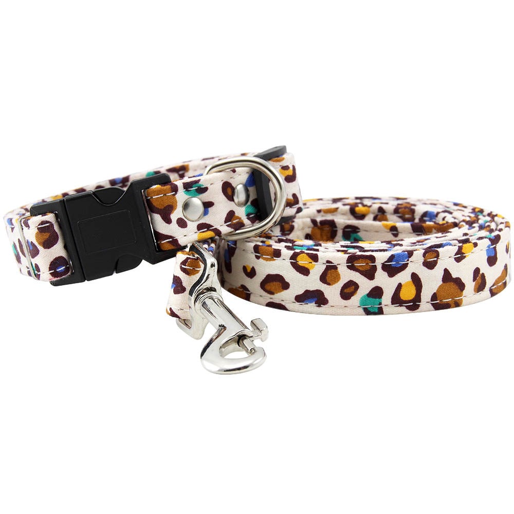 Dog Collar with Traction Rope and Neck Protection